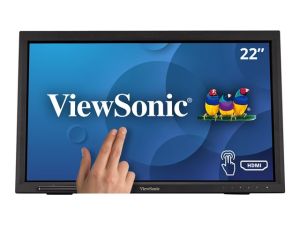 VIEWSONIC TD2223 Touch Monitor 21.5inch 1920x1080 Ten points IR touch LED with 5ms 250nits touch module VGA DVI HDMI USB speakers