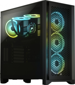 U-Case Velocity Gaming PC RGB/Black (7600/16GB/1TB/GeForce RTX 4070/W11 Home)