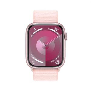 Apple Watch Series 9 Aluminium 45mm Waterproof (Pink Light Pink Sport Loop)